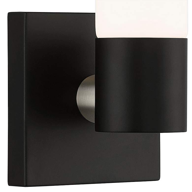 Image 3 Aero 11 1/4 inch High Black ADA Wall Sconce more views