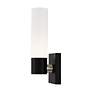 6_Aero 11 1/4" High Black ADA Wall Sconce more views
