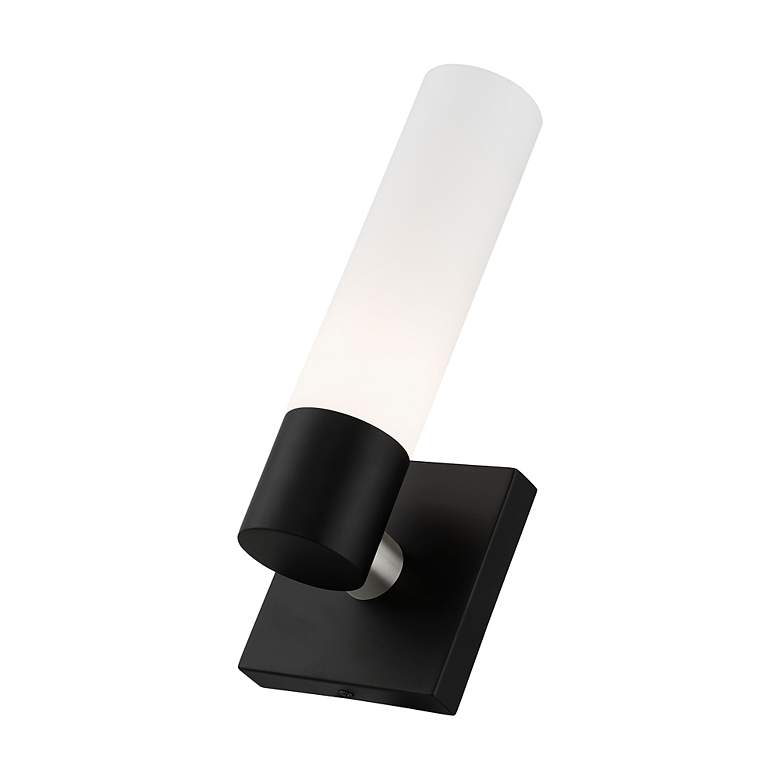 Image 7 Aero 11 1/4" High Black ADA Wall Sconce more views