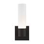 5_Aero 11 1/4" High Textured Black ADA Wall Sconce more views