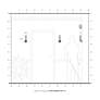7_Aero 11 3/4"H Satin Brass Metal and White Glass Wall Sconce more views