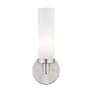 Aero 11" High Brushed Nickel Wall Sconce in scene