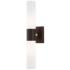 Aero 17 3/4" High Bronze ADA 2-Light Wall Sconce