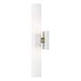 6_Aero 17 3/4" High Textured White ADA 2-Light Wall Sconce more views