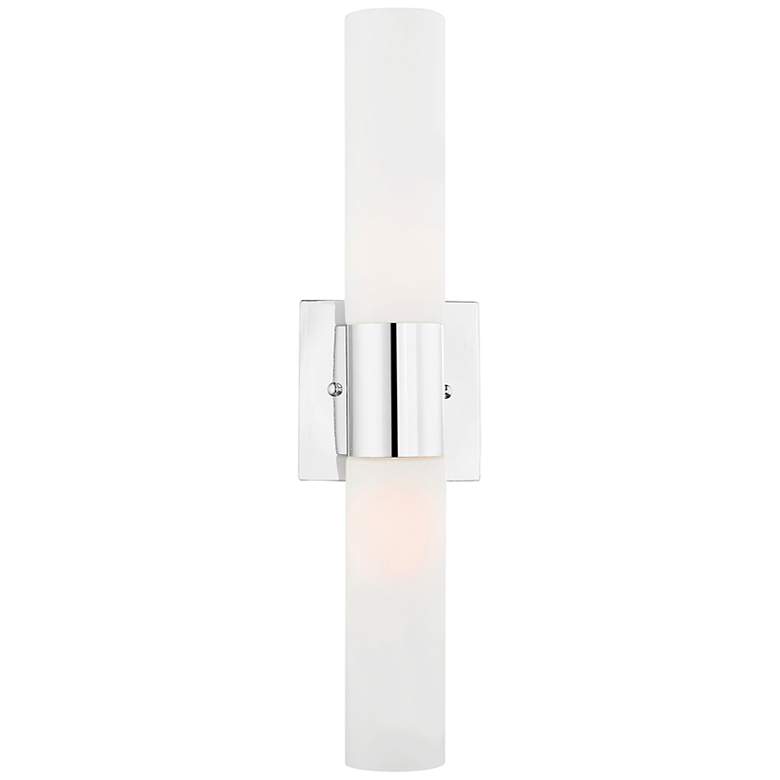 Image 3 Aero 17 3/4" Wide Polished Chrome 2-Light Vanity Bath Light