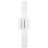 Aero 17 3/4" Wide Polished Chrome 2-Light Vanity Bath Light