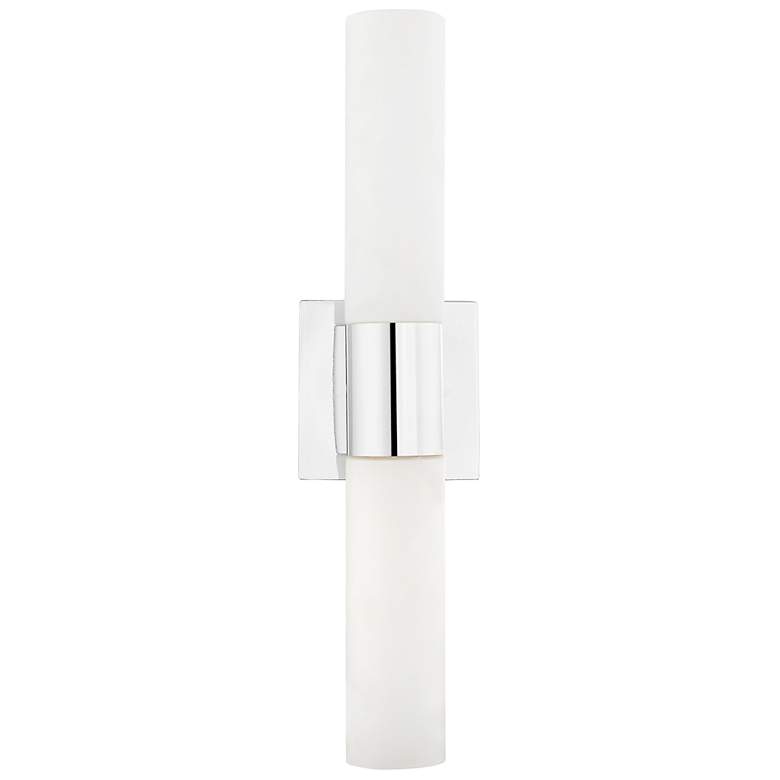 Image 6 Aero 17 3/4" Wide Polished Chrome 2-Light Vanity Bath Light more views