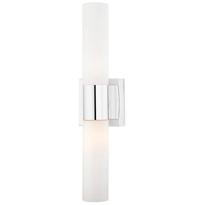 Image 7 Aero 17 3/4" Wide Polished Chrome 2-Light Vanity Bath Light more views