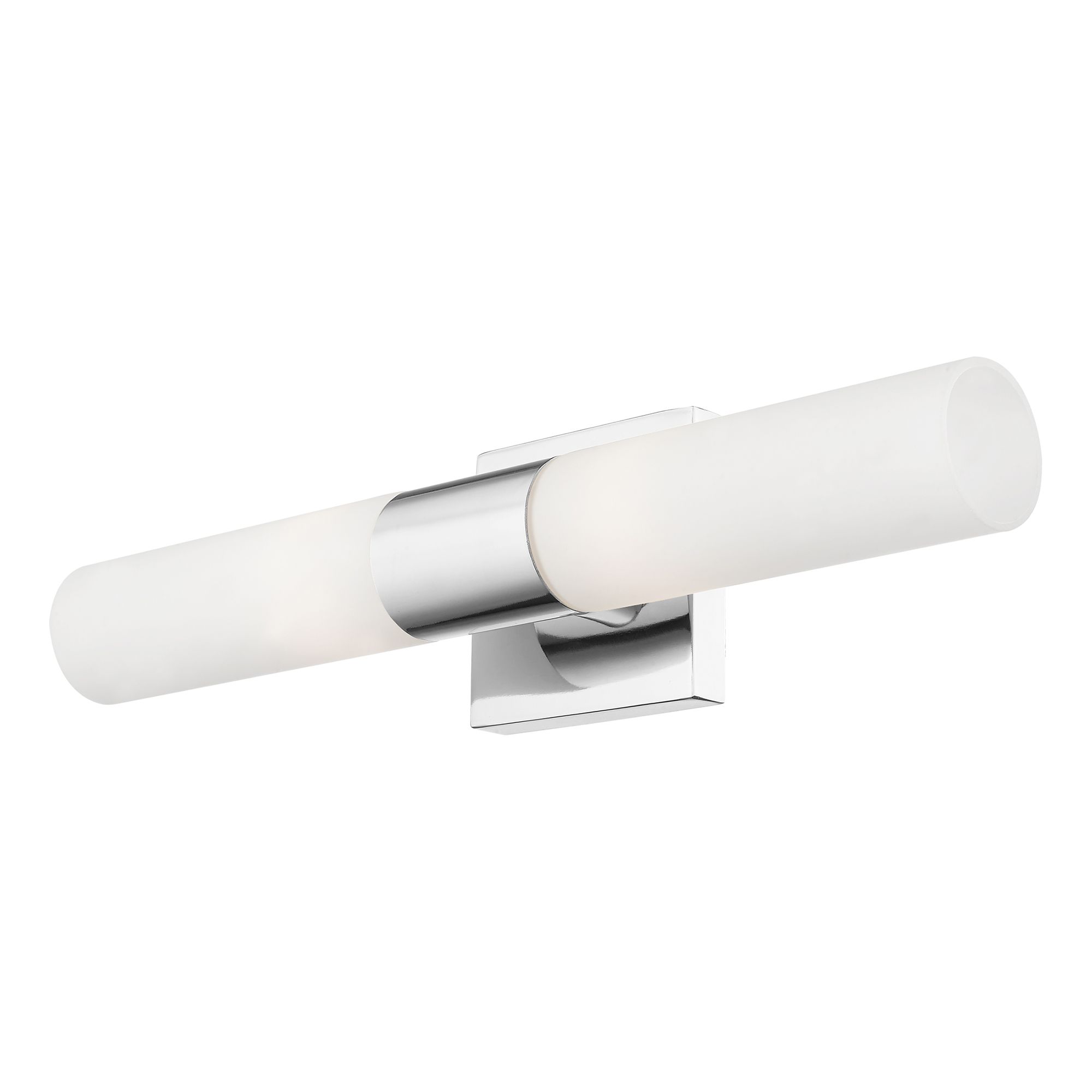 Aero 17 3/4" Wide Polished Chrome 2-Light Vanity Bath Light in scene