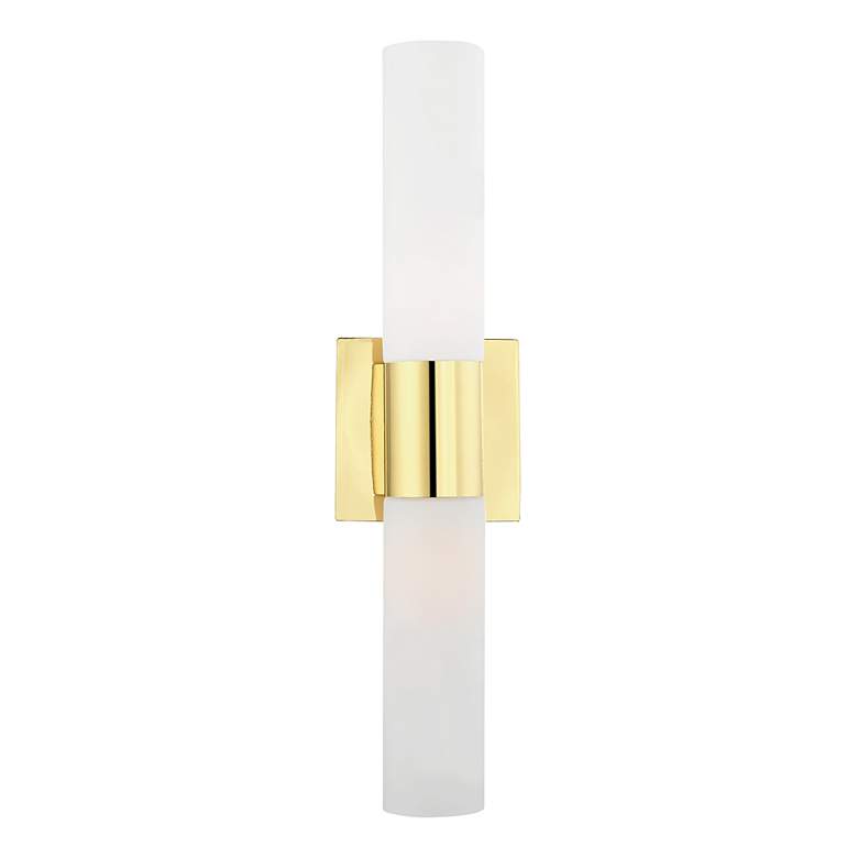 Image 3 Aero 2 Light Polished Brass ADA Bath Vanity more views