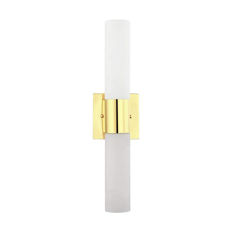 Image 4 Aero 2 Light Polished Brass ADA Bath Vanity more views