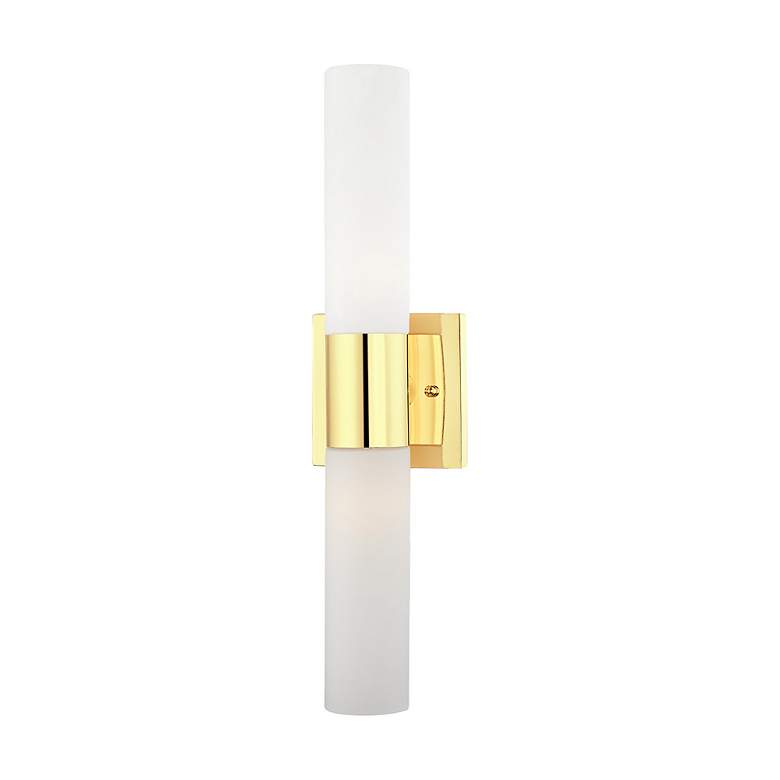 Image 5 Aero 2 Light Polished Brass ADA Bath Vanity more views