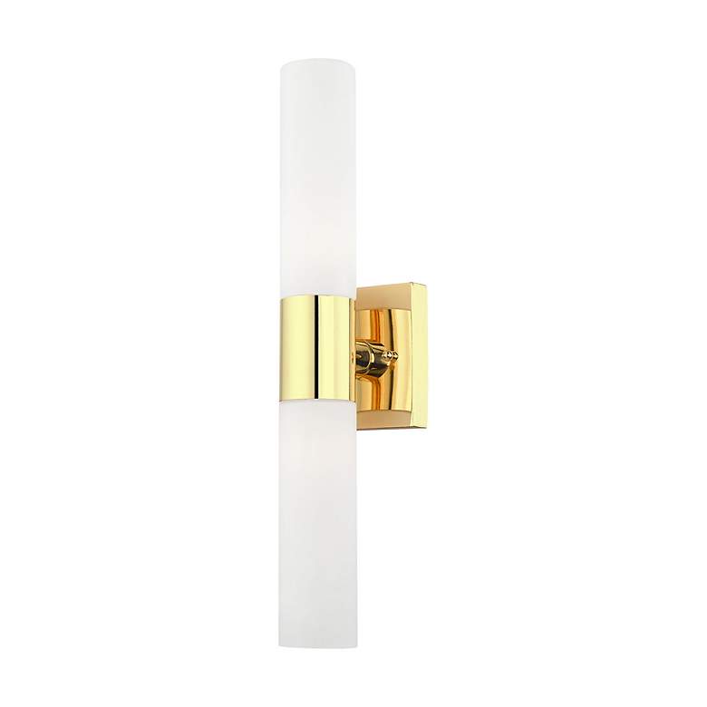 Image 6 Aero 2 Light Polished Brass ADA Bath Vanity more views