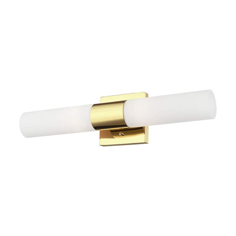 Image 7 Aero 2 Light Polished Brass ADA Bath Vanity more views