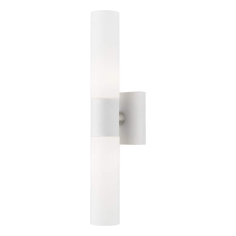 Image 3 Aero 2 Light White ADA Vanity Sconce more views