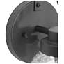 2_Aestite 10.2" High Black Glass Outdoor Wall Light more views