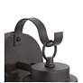 3_Aestite 10.2" High Black Glass Outdoor Wall Light more views
