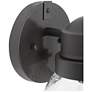 2_Aestite 11.2" High Black Glass Outdoor Wall Light more views