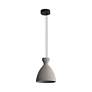 2_Aethera 10" LED Pendant in Grey Cement more views