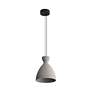 3_Aethera 10" LED Pendant in Grey Cement more views