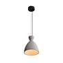5_Aethera 10" LED Pendant in Grey Cement more views