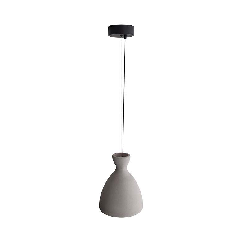 Image 6 Aethera 10" LED Pendant in Grey Cement more views