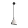5_Aethera 10" LED Pendant in White Sandstone Cement more views
