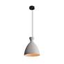 3_Aethera 14" LED Pendant in Grey Cement more views