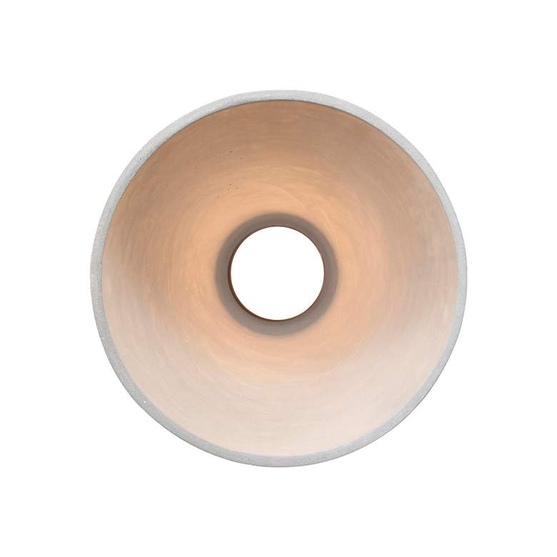 Image 7 Aethera 14" LED Pendant in Grey Cement more views