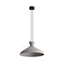 3_Aethera 22" LED Pendant in Grey Cement more views