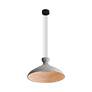5_Aethera 22" LED Pendant in Grey Cement more views