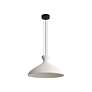 4_Aethera 22" LED Pendant in White Sandstone Cement more views