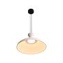 6_Aethera 22" LED Pendant in White Sandstone Cement more views