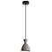 Aethera 7" LED Pendant in Grey Cement