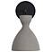 Aethera LED 7" Wall Sconce - Outdoor in Grey Cement