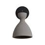 4_Aethera LED 7" Wall Sconce - Outdoor in Grey Cement more views
