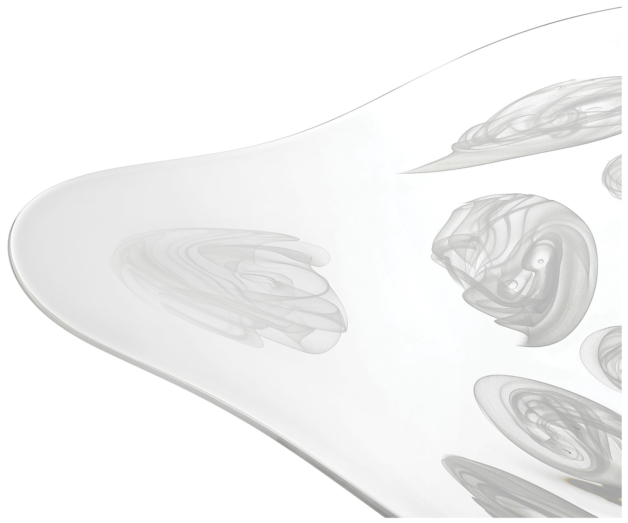 Image 2 Aetheria Clear, White Bowl more views