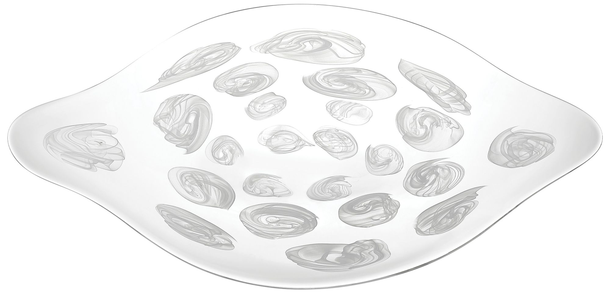Image 4 Aetheria Clear, White Bowl more views