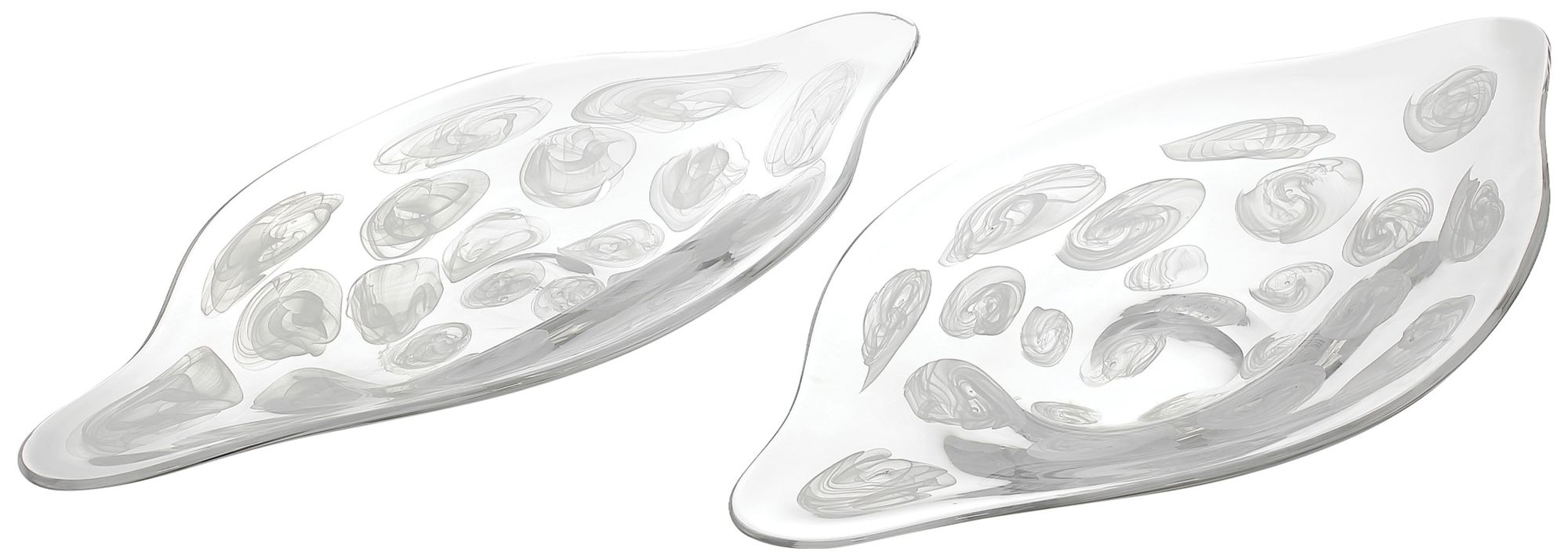 Image 5 Aetheria Clear, White Bowl more views
