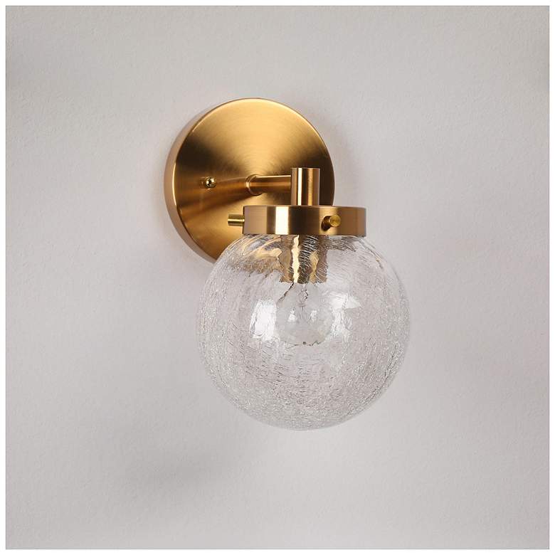 Image 2 Aevas 1-Light 5.1" Wide Gold Gold Bath Light more views