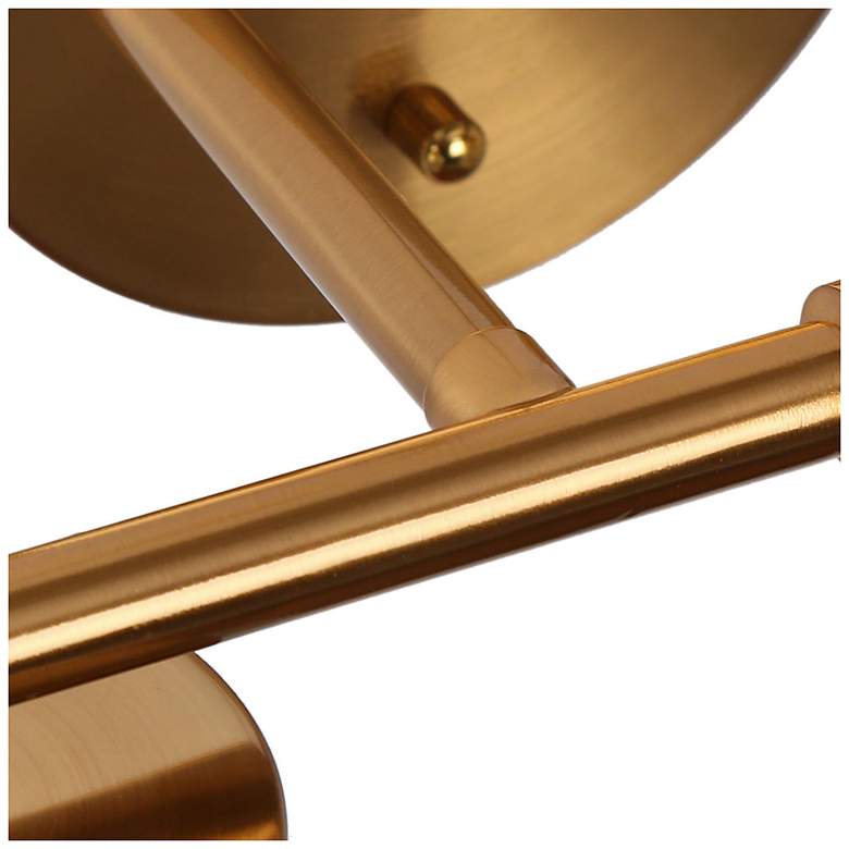 Image 3 Aevas 2-Light 13.8" Wide Gold Gold Bath Light more views