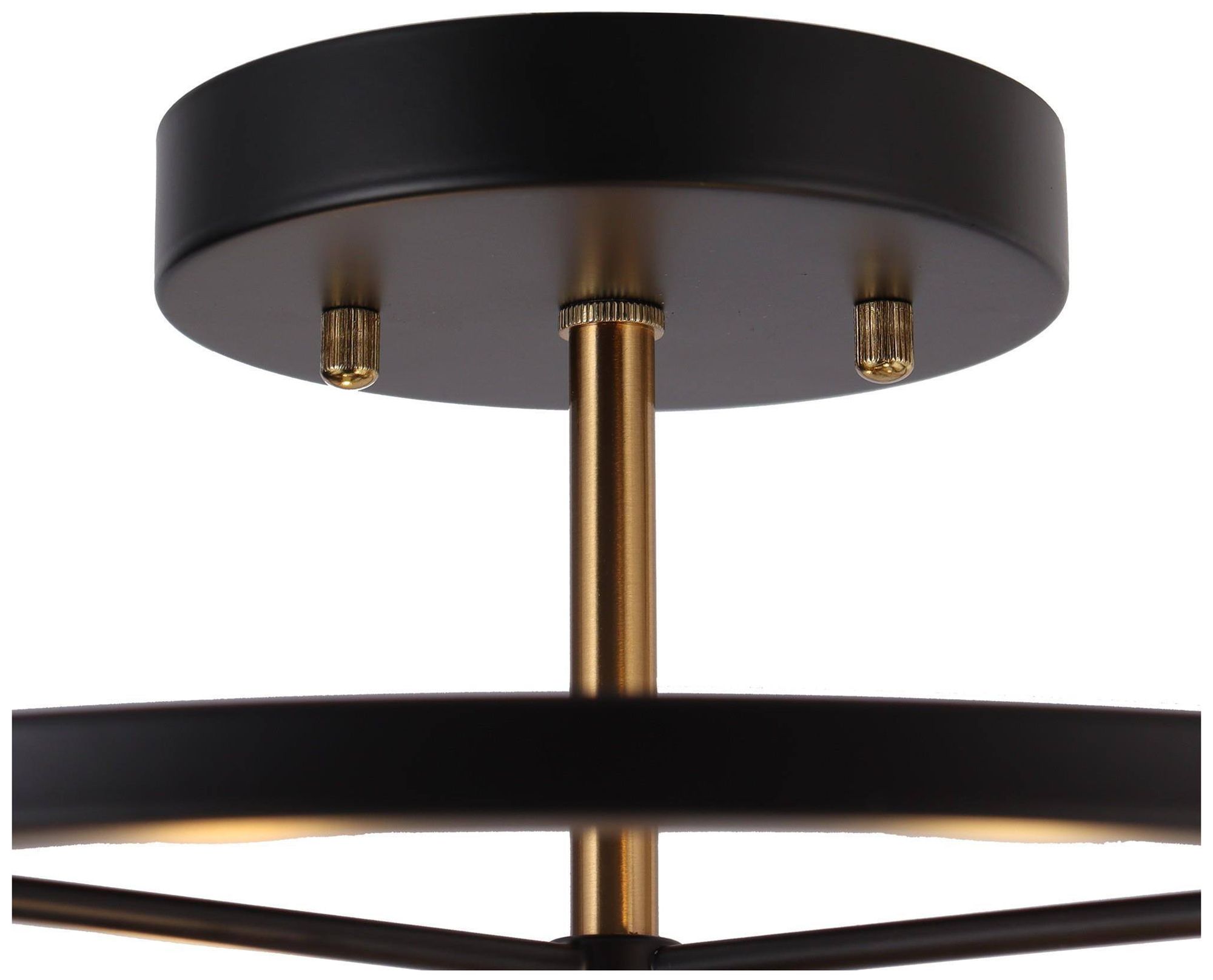 Image 3 Aeyilana 4-Light Black Gold Lantern Ceiling Light - Made to Order more views