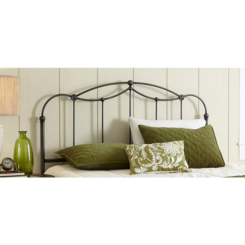 Image 1 Affinity Blackened Taupe Queen Headboard