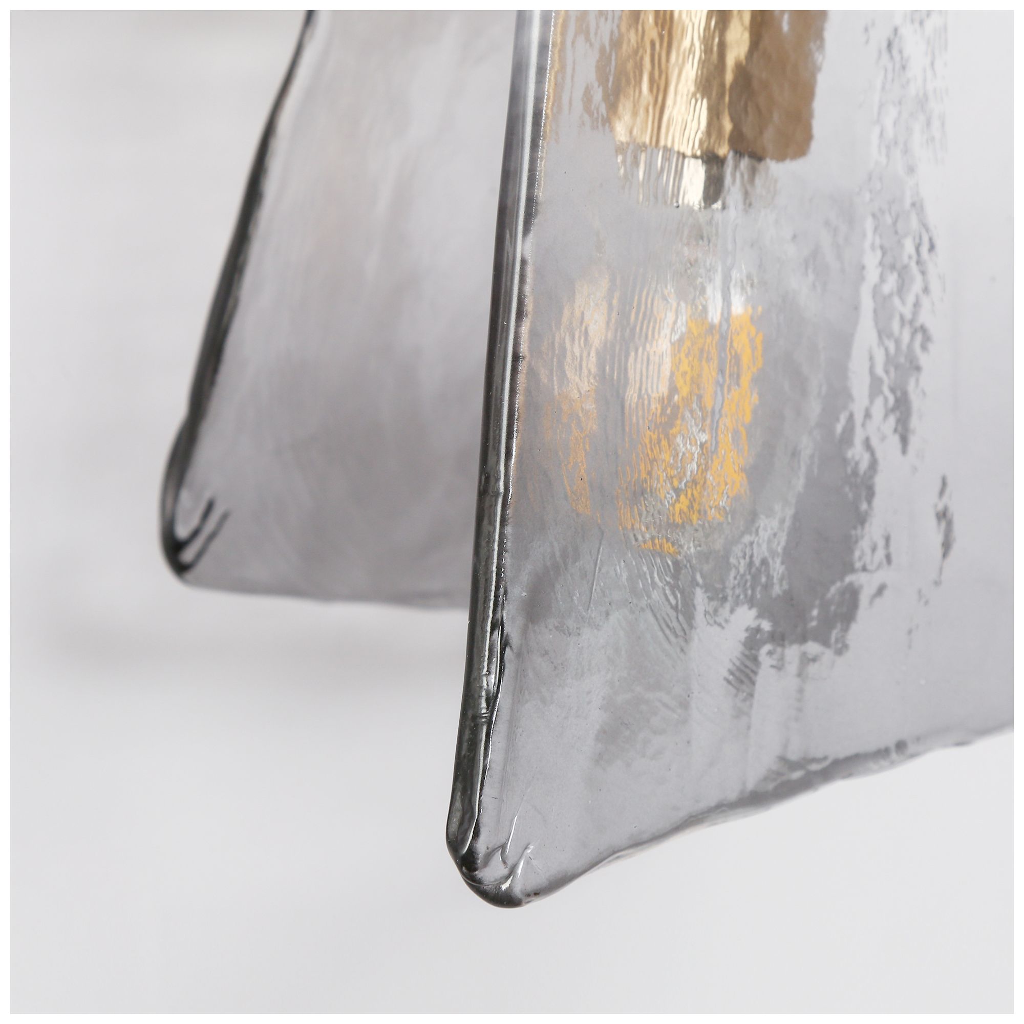 Afmean 3-Light Grey Glass Bath Lights - Made to Order