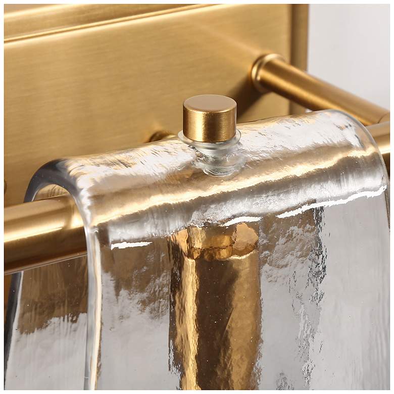 Image 4 Afmean 3-Light Grey Glass Bath Lights more views