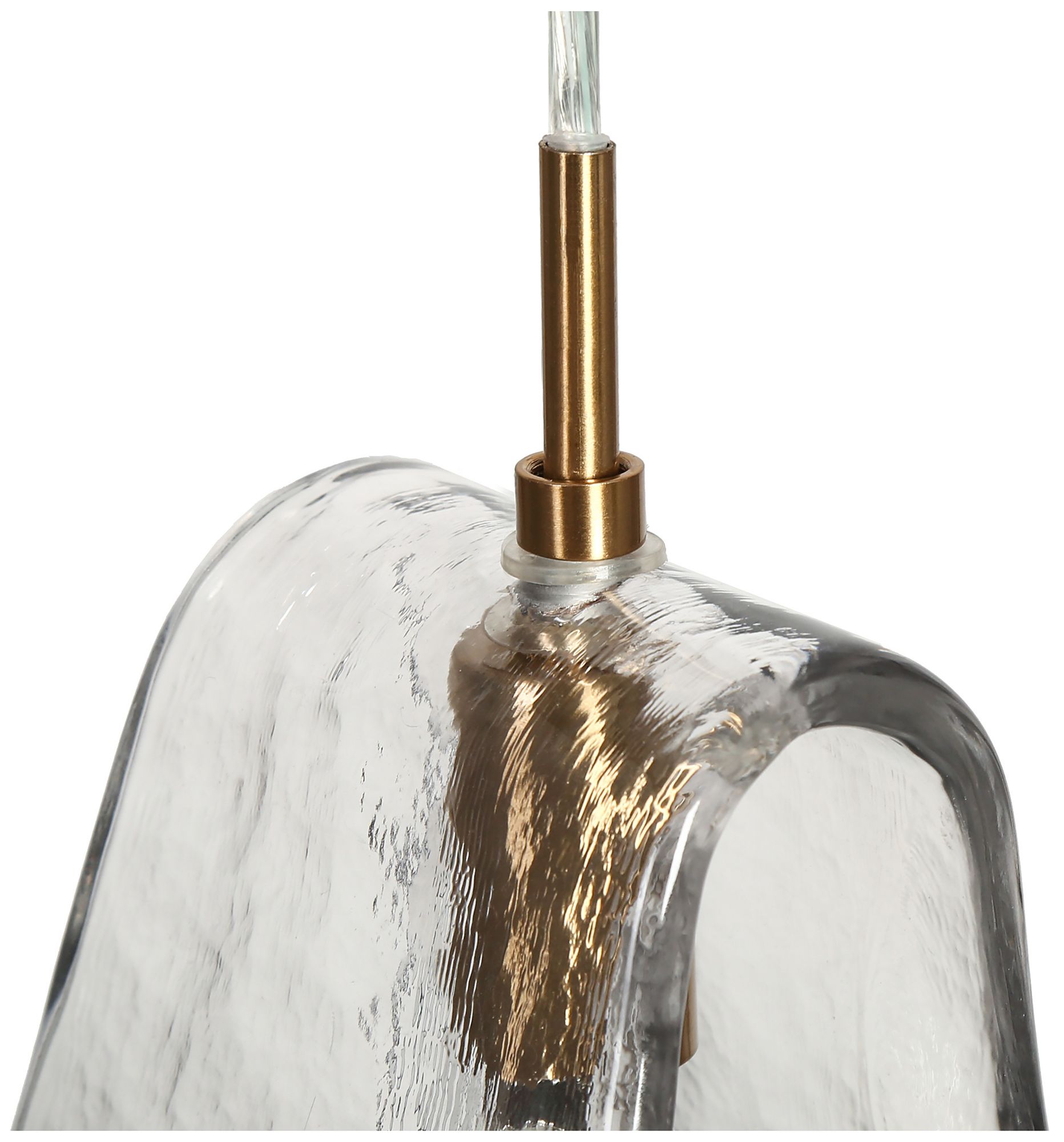 Image 3 Afmean 5-Light Cluster Grey Glass Island Pendant Light more views