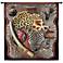 Africa 53" Wide Wall Hanging Tapestry