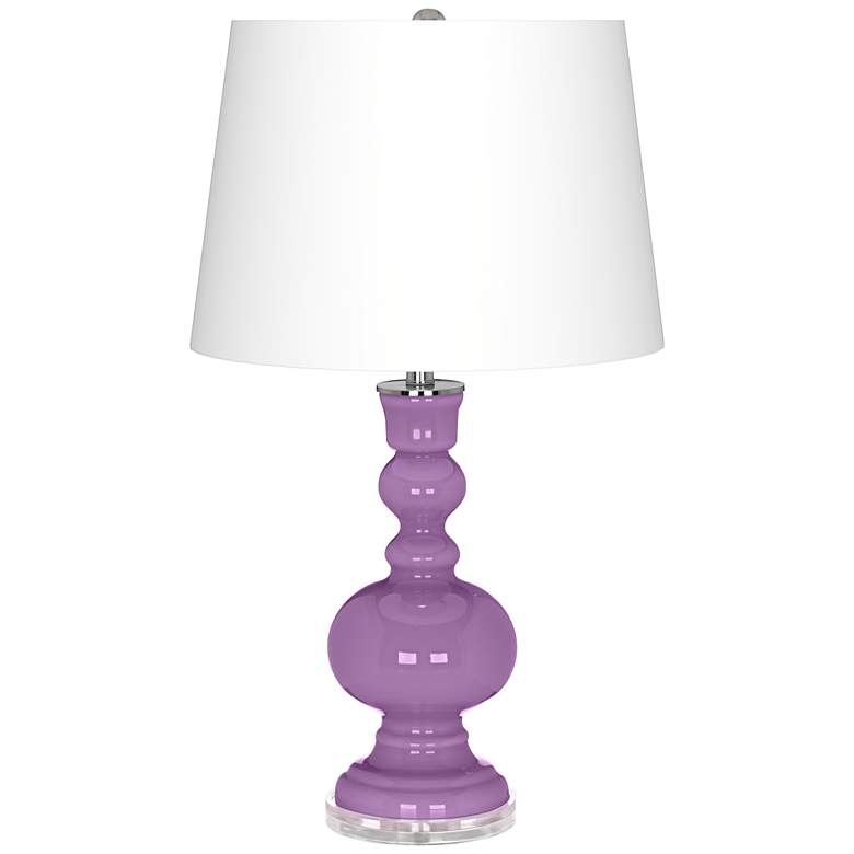 Image 2 African Violet Apothecary Table Lamp