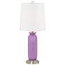 African Violet Carrie Table Lamp Set of 2