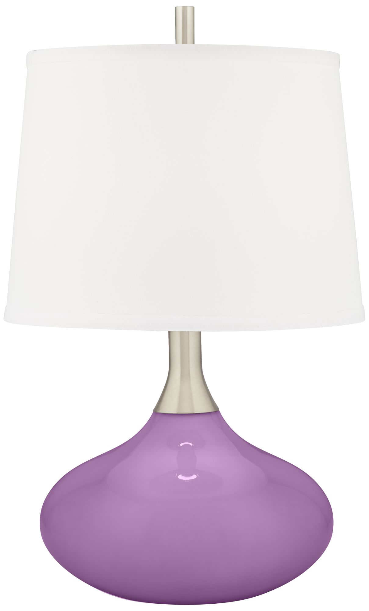 Image African Violet Felix Modern Table Lamp